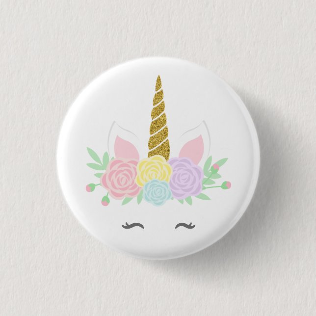 Pretty unicorn badge (Front)
