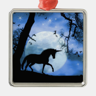 Pretty Unicorn Christmas Ornament