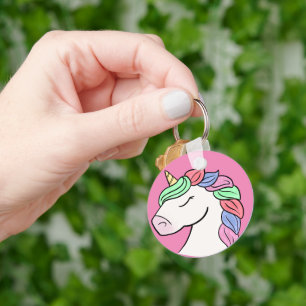 Pretty Unicorn Keychain