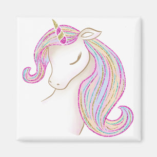 Pretty Unicorn Magnet
