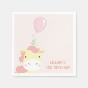 Pretty Unicorn Napkin