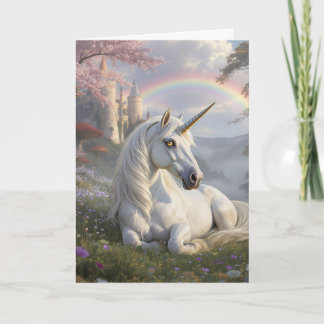Pretty Unicorn | Wishing you a Magical Day Card