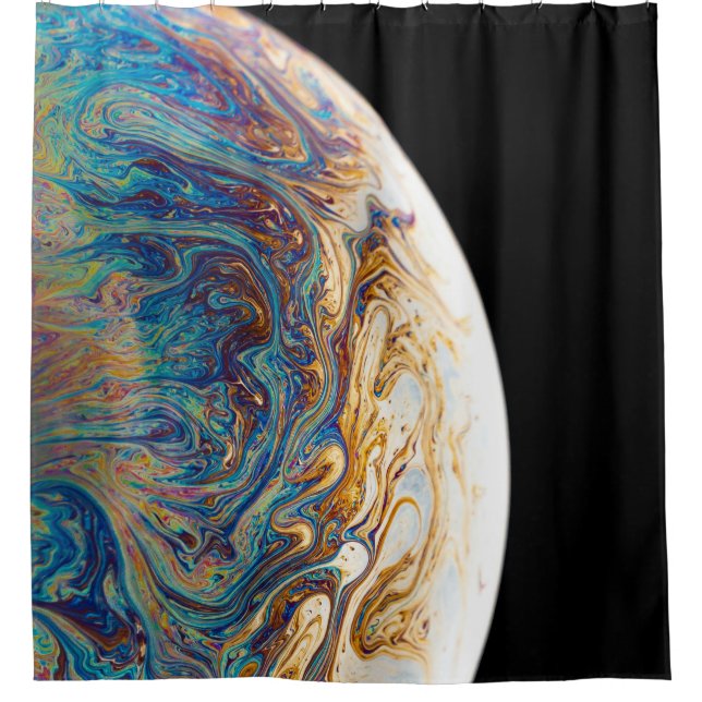 Pretty Universe Shower Curtain (Front)