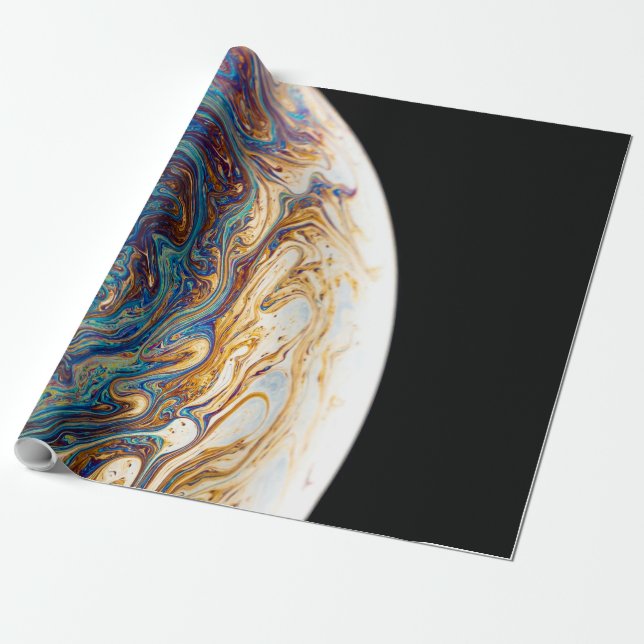 Pretty Universe Wrapping Paper (Unrolled)