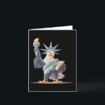 Pretty Usa Statue Costume For Patriotic Clothes Lo Card<br><div class="desc">Pretty Usa Statue Costume For Patriotic Clothes Lovers</div>