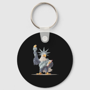 Pretty Usa Statue Costume For Patriotic Clothes Lo Key Ring