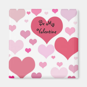 Pretty Valentine Hearts Magnet