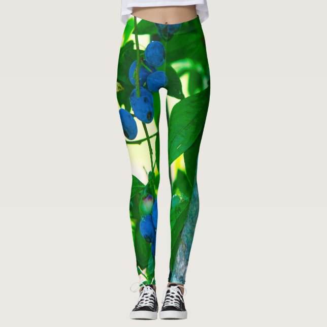 Pretty Vegetables Leggings (Front)