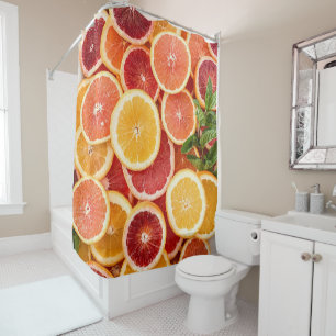 Pretty Vegetables Shower Curtain