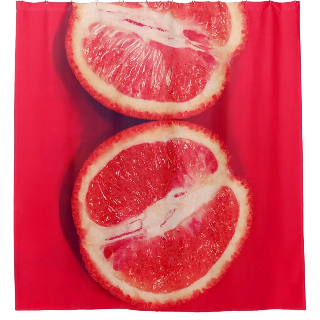 Pretty Vegetables Shower Curtain (Front)