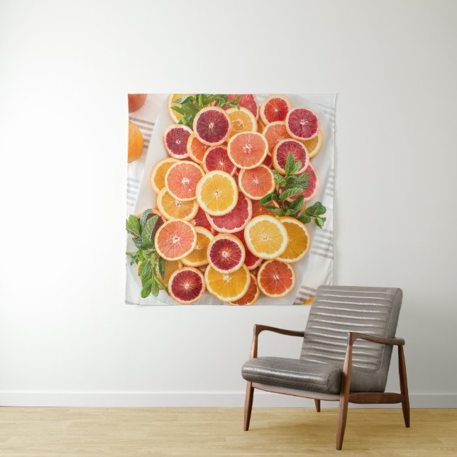 Pretty Vegetables Tapestry (In Situ)