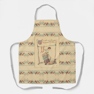 Pretty Vintage Lady Apron