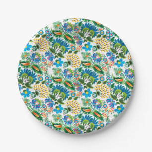 Pretty Vintage Russian Khokhloma Paper Plate