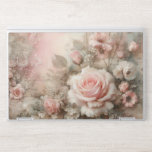 Pretty Vintage Shabby Chic Pastel Pink Rose HP Laptop Skin<br><div class="desc">The Pretty Vintage Shabby Chic Pastel Pink Rose collection captures the timeless charm of vintage floral designs, blending delicate pastel pink roses with a shabby chic aesthetic. This collection brings classic elegance to your everyday tech essentials, transforming your devices into works of art. This design is available on various phone...</div>