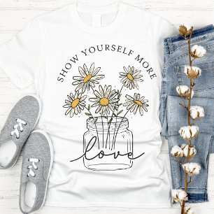 Pretty Vintage Wildflowers Bouquet T-Shirt