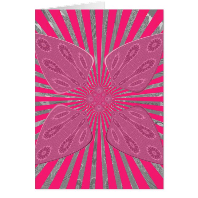 Pretty Vivid Pink Beautiful amazing edgy cool art (Front)