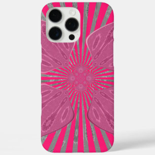 Pretty Vivid Pink Beautiful amazing edgy cool art iPhone 16 Pro Max Case