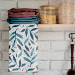 Pretty watercolor branches – turquoise and red  tea towel<br><div class="desc">Give your kitchen some personality with these watercolor branches kitchen towels. It will add colour and make a great accent piece.</div>