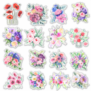Pretty Watercolor Flowers