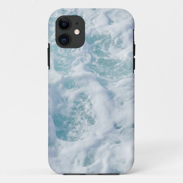 Pretty Waves Foam Case-Mate iPhone Case (Back)