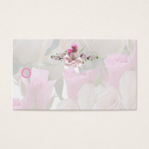 Pretty White Pink Floral