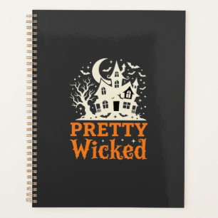 Pretty Wicked Halloween Haunted House_1 Planner