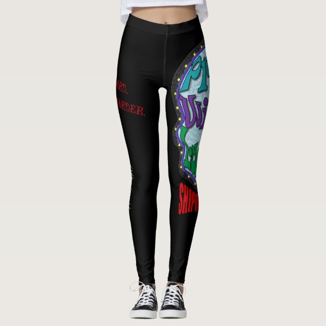 Pretty Wicked Ladies Leggings (Front)