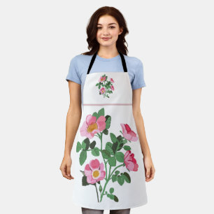 Pretty Wild Pink Rose Apron