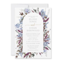 Pretty Wildflower purple blue