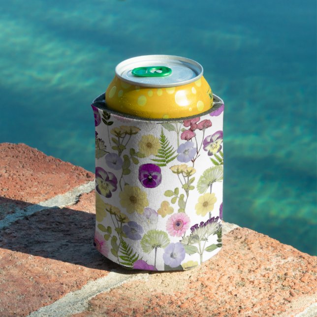 Pretty Wildflower theme can cooler (In Situ Pool)