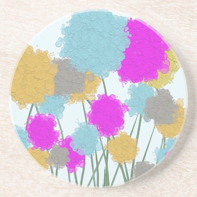 Pretty Wildflowers Coaster (Front)