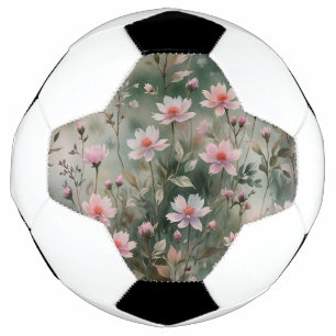 Pretty Wildflowers Football