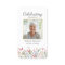 Pretty Wildflowers Funeral Memorial Prayer Card