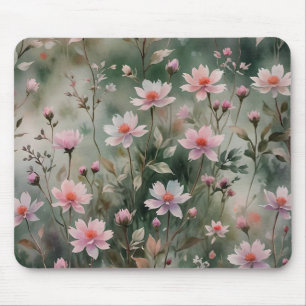 Pretty Wildflowers Mouse Mat