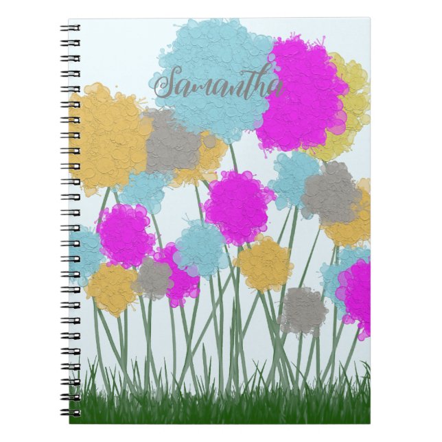 Pretty Wildflowers Notebook (Front)