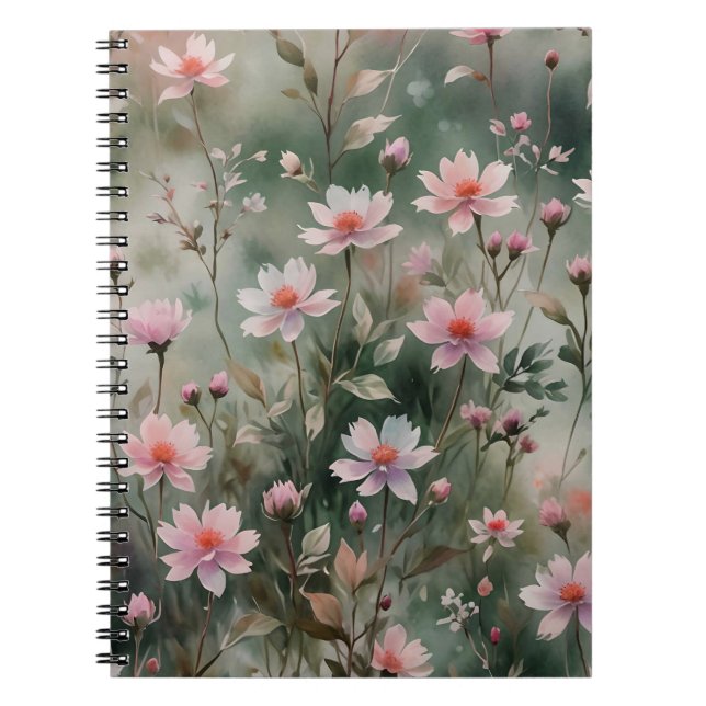 Pretty Wildflowers Notebook (Front)