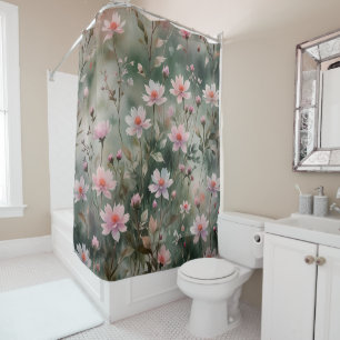 Pretty Wildflowers Shower Curtain