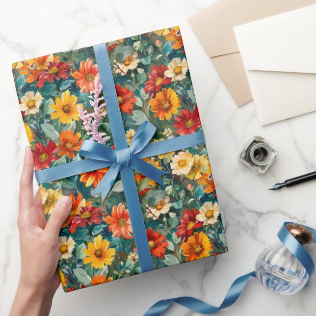 Pretty Wildflowers Wrapping Paper (Gifting)