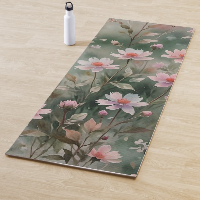 Pretty Wildflowers Yoga Mat (In Situ)