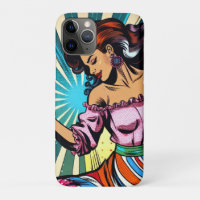 Pretty Woman Dancing Salsa Pop Art