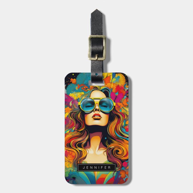 Pretty Woman Luggage Tags (Front Vertical)