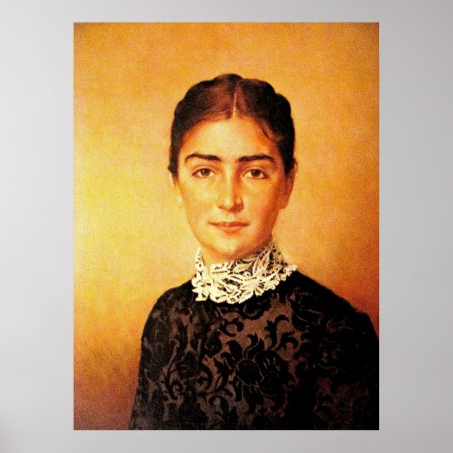 Pretty Woman Portrait Poster (Front)