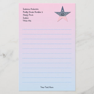 Pretty Writing Paper for Children