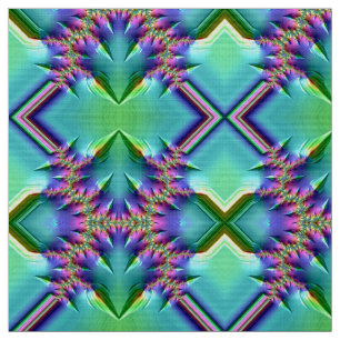 PRETTY! Yellow Aqua Pink Purple Green Sweet Fabric