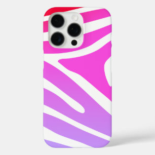 Pretty Zebra Print iPhone 16 Pro Case