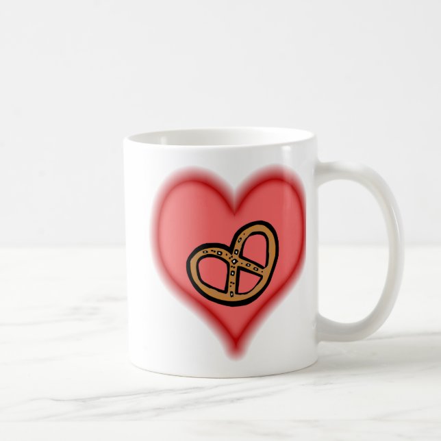 pretzel coffee mug (Right)
