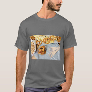 Pretzel Design – A Tasty Twist of Fun and Style T-Shirt