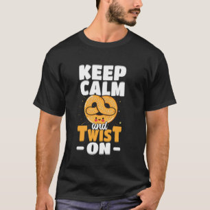 Pretzel Design Men Women Kids Pastry Lover Pretzel T-Shirt