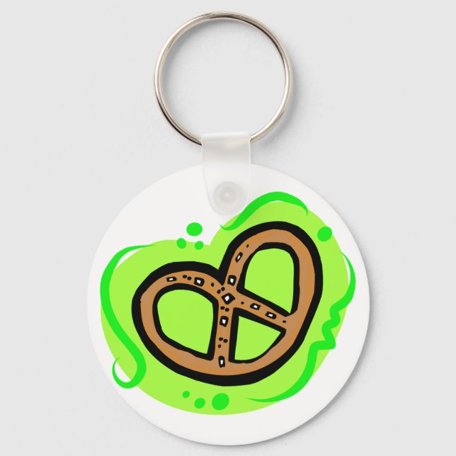 Pretzel Key Ring (Front)