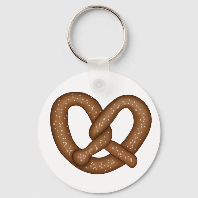 Pretzel Keychain (Front)